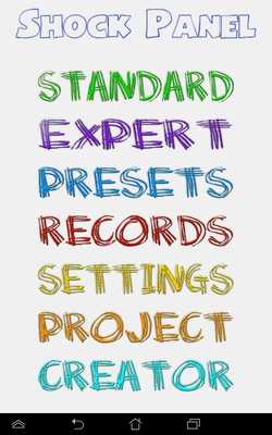 Emulate Android APK Shock Panel (Drum PAD)