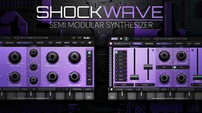 Emulate iPhone app ShockWave - Synth Module using MyAndroid Emulate iPhone app ShockWave - Synth Module using MyAndroid