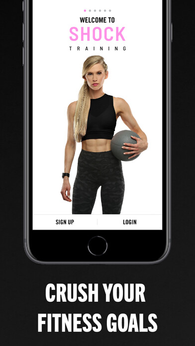 Emulate iPhone app SHOCK: Workouts & Fitness using MyAndroid Emulate iPhone app SHOCK: Workouts & Fitness using MyAndroid