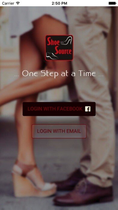 Emulate iPhone app Shoe Source Guyana using MyAndroid