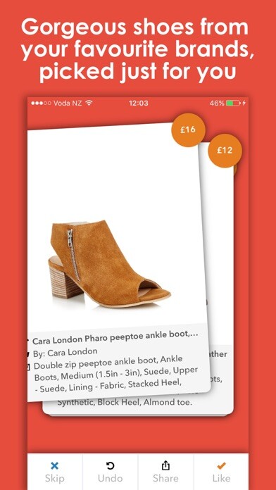 Emulate iPhone app Shoes Shopping Designer Sale using MyAndroid Emulate iPhone app Shoes Shopping Designer Sale using MyAndroid