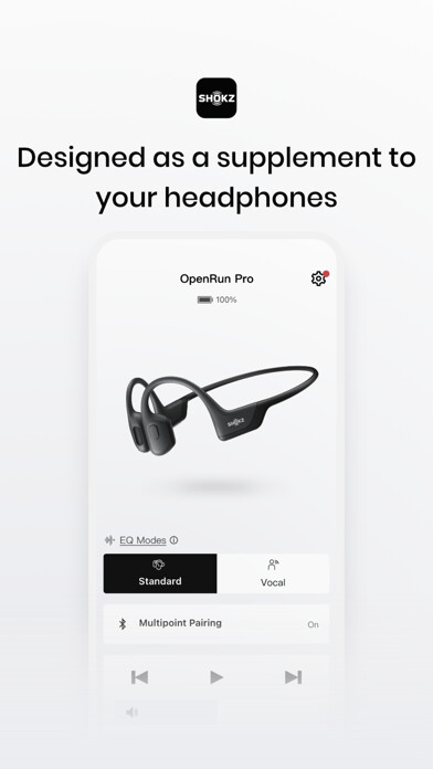 Emulate iPhone app Shokz - Only for OpenRun Pro using MyAndroid Emulate iPhone app Shokz - Only for OpenRun Pro using MyAndroid
