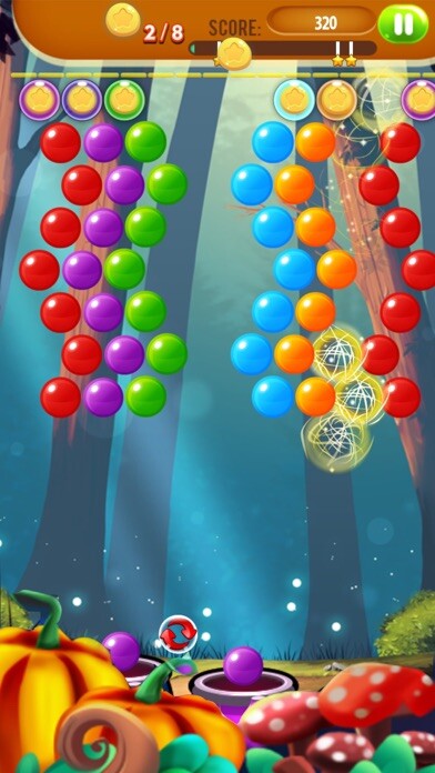 Emulate iPhone app Shoot Ball In Jungle using MyAndroid