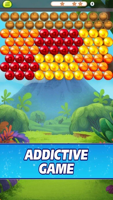 Emulate iPhone app Shoot Bubble Jungle Line using MyAndroid Emulate iPhone app Shoot Bubble Jungle Line using MyAndroid