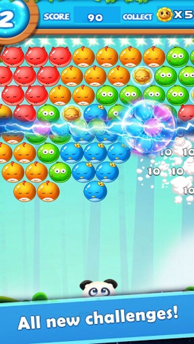 Emulate iPhone app Shoot Bubble Pop Classic using MyAndroid