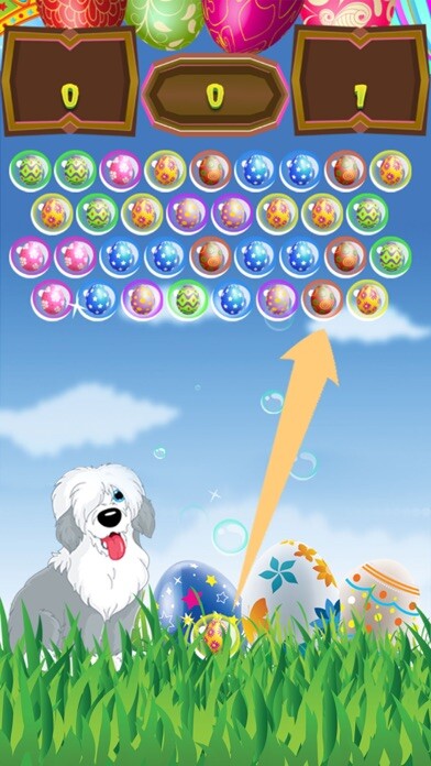 Emulate iPhone app shoot bubble sort match 3 eggs using MyAndroid Emulate iPhone app shoot bubble sort match 3 eggs using MyAndroid