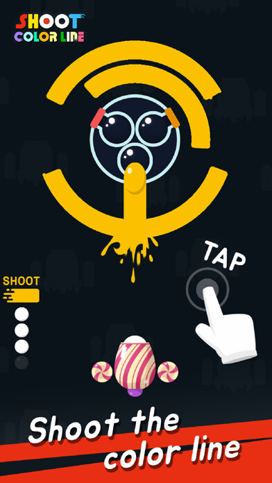 Emulate iPhone app Shoot Color Line using MyAndroid Emulate iPhone app Shoot Color Line using MyAndroid