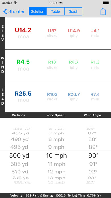 Emulate iPhone app Shooter (Ballistic Calculator) using MyAndroid Emulate iPhone app Shooter (Ballistic Calculator) using MyAndroid