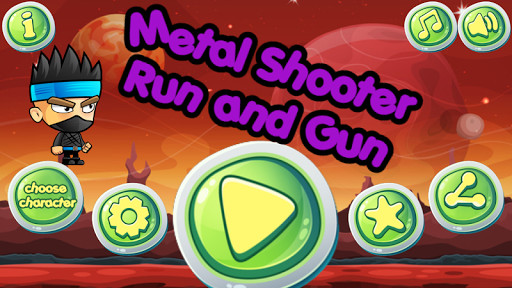 Emulate Android APK Shooter of Metal - Run Gun Emulate Android APK Shooter of Metal - Run Gun