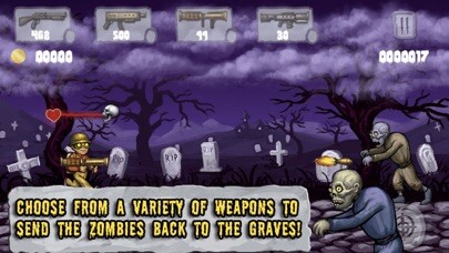 Emulate iPhone app Shooting Battle Fighting - 2 Double Shot to Zombie By Commando Guns In Highway using MyAndroid