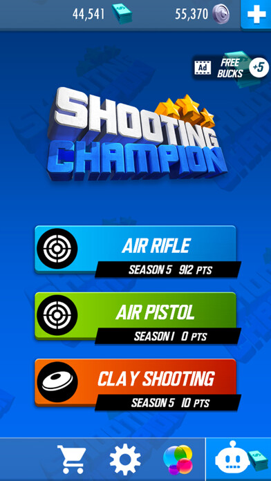 Emulate iPhone app Shooting Champion using MyAndroid