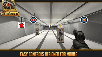 Emulate iPhone app Shooting Range Gun Simulator using MyAndroid