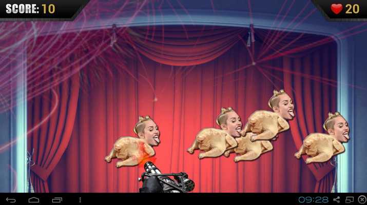 Emulate Android APK Shoot  Miley Cyrus