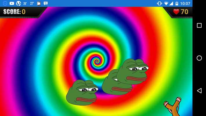 Emulate Android APK shoot pepe