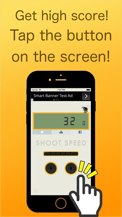 Emulate iPhone app ShootSpeed using MyAndroid