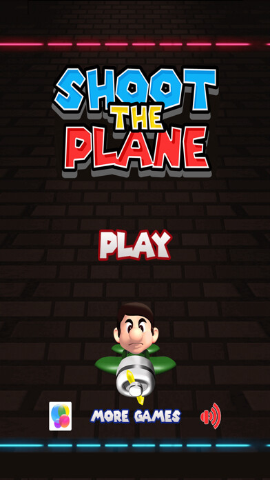 Emulate iPhone app Shoot The Plane. Airplane War II of Cartoon For Global Conqueror 2 using MyAndroid