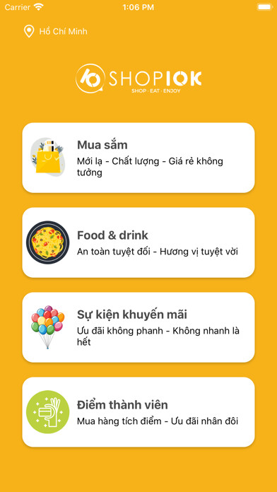 Emulate iPhone app Shop10K using MyAndroid