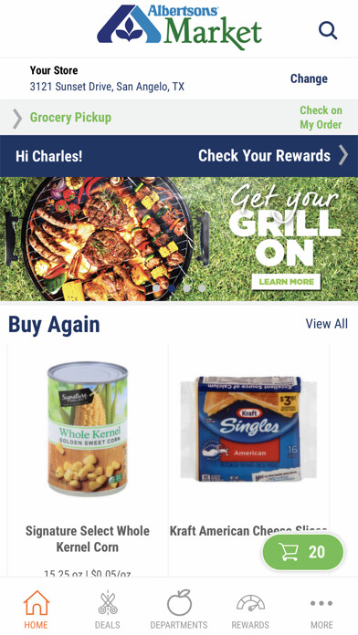 Emulate iPhone app Shop Albertsons Market using MyAndroid Emulate iPhone app Shop Albertsons Market using MyAndroid