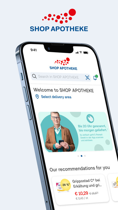 Emulate iPhone app SHOP APOTHEKE: Online Pharmacy using MyAndroid Emulate iPhone app SHOP APOTHEKE: Online Pharmacy using MyAndroid
