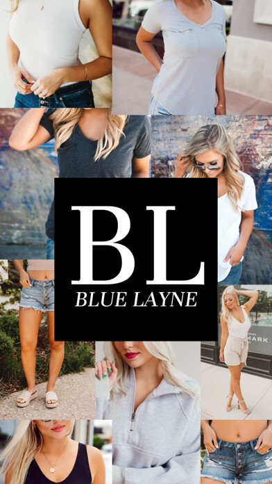 Emulate iPhone app Shop Blue Layne Boutique using MyAndroid