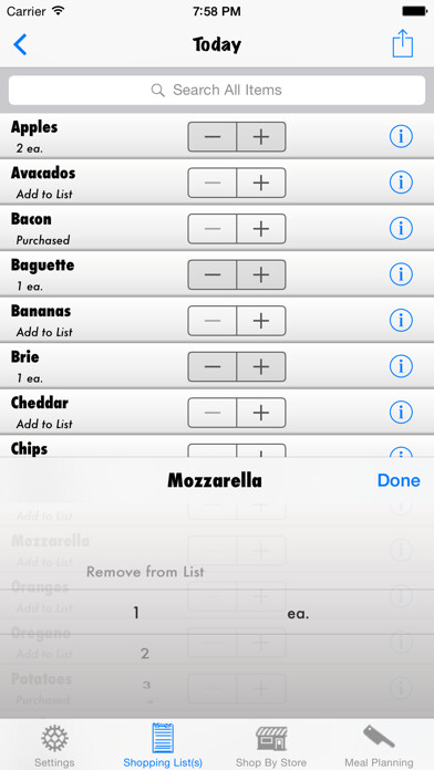 Emulate iPhone app Shop By Store using MyAndroid