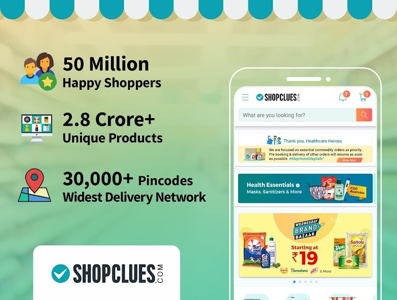 Run android online APK ShopClues Bazaar: Shopping App from MyAndroid or emulate ShopClues Bazaar: Shopping App using MyAndroid