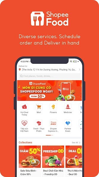 Run android online APK ShopeeFood - Food Delivery from MyAndroid or emulate ShopeeFood - Food Delivery using MyAndroid Run android online APK ShopeeFood - Food Delivery from MyAndroid or emulate ShopeeFood - Food Delivery using MyAndroid
