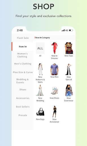 Run android online APK Shop for Eric Dress from MyAndroid or emulate Shop for Eric Dress using MyAndroid