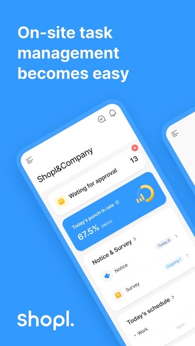 Emulate iPhone app Shopl for frontline workers using MyAndroid