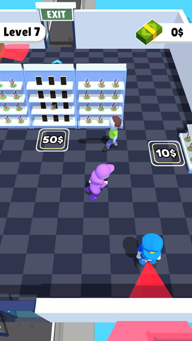 Emulate iPhone app Shop Lift Escape using MyAndroid