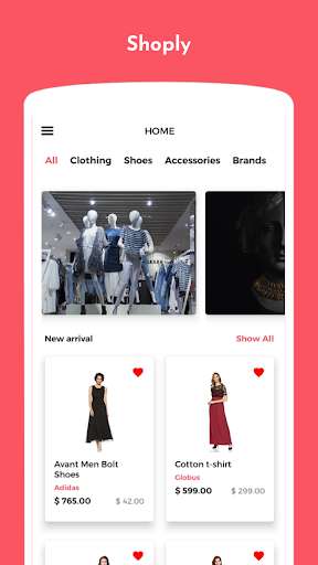 Run android online APK Shoply React Native App from MyAndroid or emulate Shoply React Native App using MyAndroid