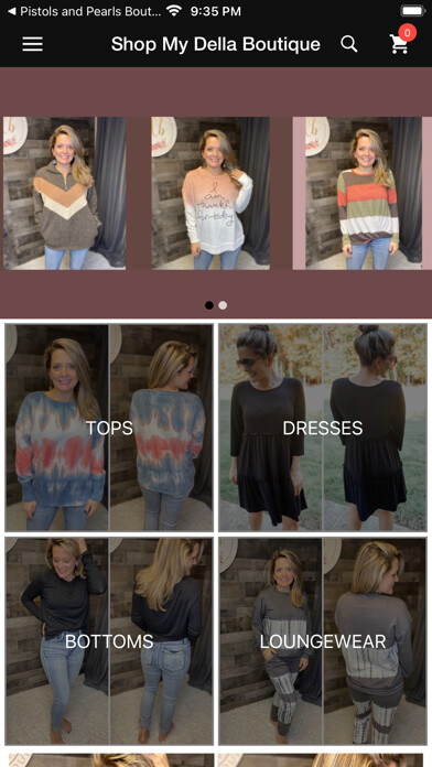 Emulate iPhone app Shop My Della Boutique using MyAndroid Emulate iPhone app Shop My Della Boutique using MyAndroid