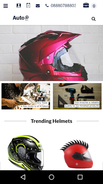 Run android online APK Shopnix Auto Demo Store from MyAndroid or emulate Shopnix Auto Demo Store using MyAndroid