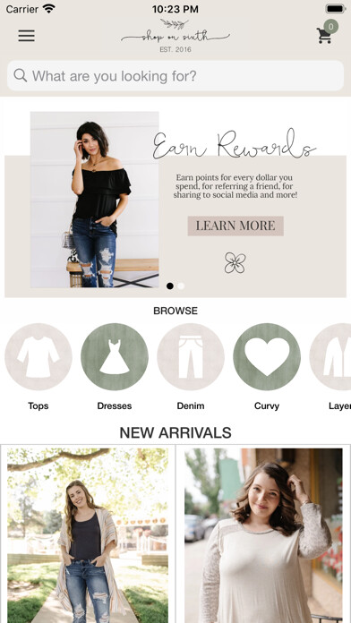 Emulate iPhone app Shop on Sixth using MyAndroid