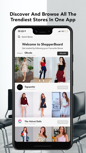 Emulate iPhone app ShopperBoard Fashion Shopping using MyAndroid Emulate iPhone app ShopperBoard Fashion Shopping using MyAndroid