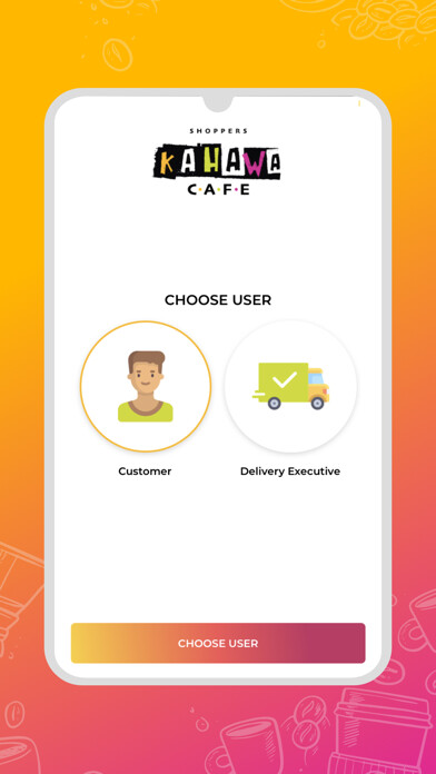 Emulate iPhone app Shoppers Kahawa Cafe using MyAndroid