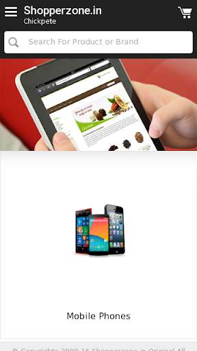 Run android online APK shopperzone.in from MyAndroid or emulate shopperzone.in using MyAndroid