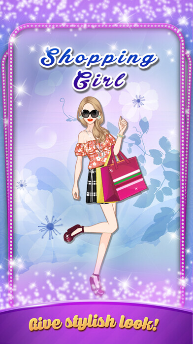 Emulate iPhone app Shopping Girl Dress Up - Cute fashion game using MyAndroid