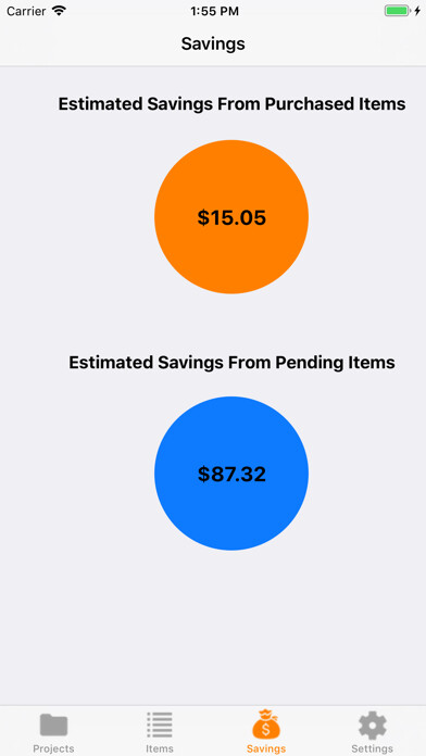 Emulate iPhone app Shopping Guru using MyAndroid