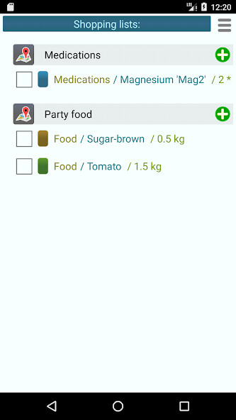 Emulate Android APK Shopping list Lt. Emulate Android APK Shopping list Lt.