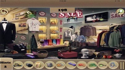 Emulate iPhone app Shopping Mall Hidden Objects using MyAndroid