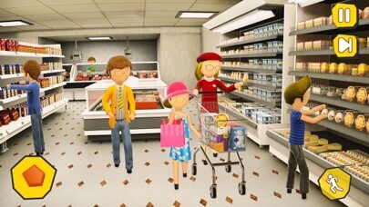 Emulate iPhone app Shopping Mall- Stickman Family using MyAndroid Emulate iPhone app Shopping Mall- Stickman Family using MyAndroid