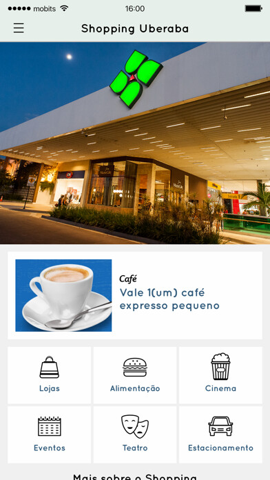 Emulate iPhone app Shopping Uberaba using MyAndroid Emulate iPhone app Shopping Uberaba using MyAndroid