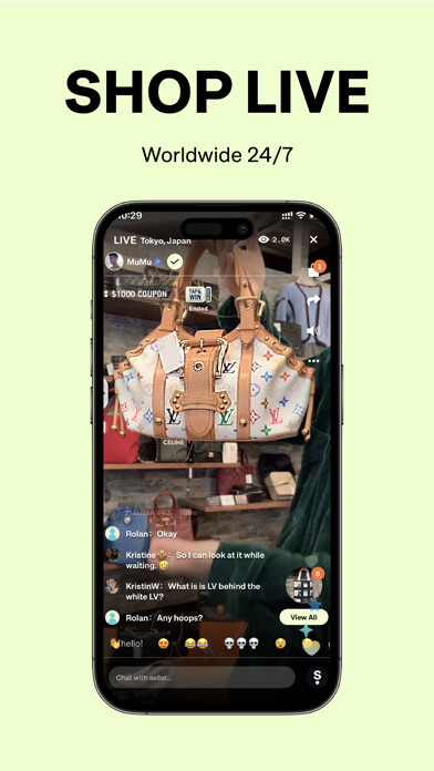 Emulate iPhone app ShopShops: Designer Deals Live using MyAndroid