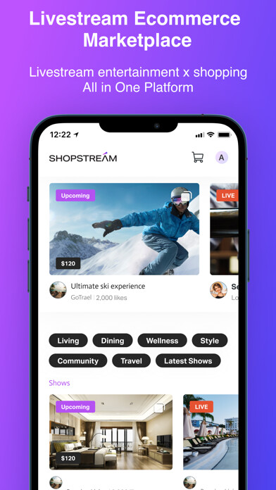 Emulate iPhone app Shopstream360 using MyAndroid