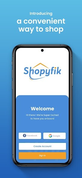 Run android online APK Shopyfik from MyAndroid or emulate Shopyfik using MyAndroid