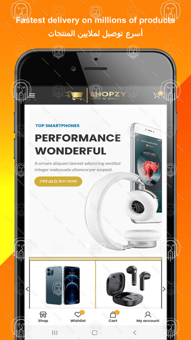 Emulate iPhone app Shopzy Online Store using MyAndroid Emulate iPhone app Shopzy Online Store using MyAndroid