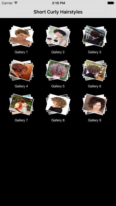 Emulate iPhone app Short Curly Hairstyles using MyAndroid Emulate iPhone app Short Curly Hairstyles using MyAndroid