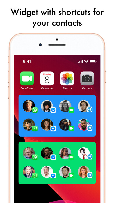 Emulate iPhone app Shortcut for Contacts - Widget using MyAndroid Emulate iPhone app Shortcut for Contacts - Widget using MyAndroid