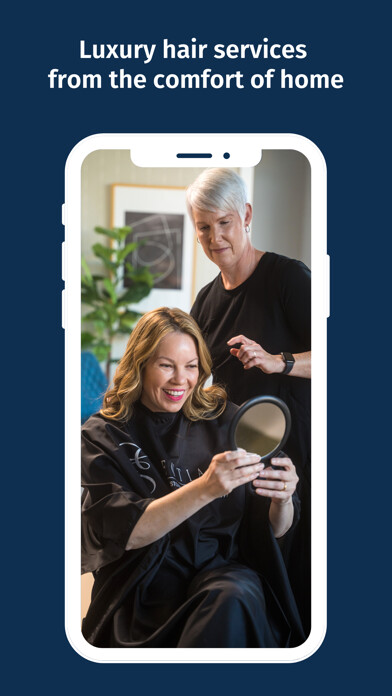 Emulate iPhone app Shortcut: Haircuts, Delivered using MyAndroid